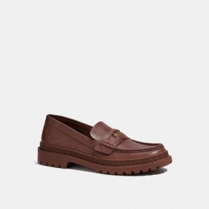 Coach Loafer With Signature Coin Bruin | COH866828