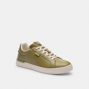 Coach Lowline Low Top Sneaker Mosterdgeel | COH866813