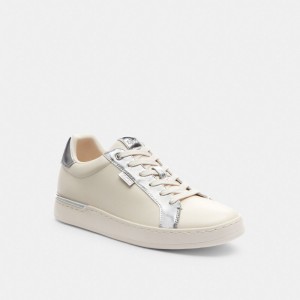 Coach Lowline Low Top Sneaker Zilver | COH865827