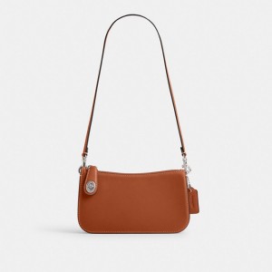 Coach Penn Shoulder Bag Zilver | COH864825