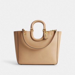 Coach Rae Tote Bag Beige | COH865069
