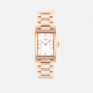 Coach Reese Watch, 24 Mm X 35 Mm Roze Goud | COH866240