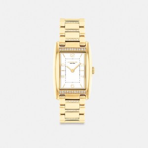 Coach Reese Watch, 35 Mm X 24 Mm Goud | COH866307