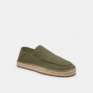 Coach Reilly Espadrille Olijfgroen | COH866822