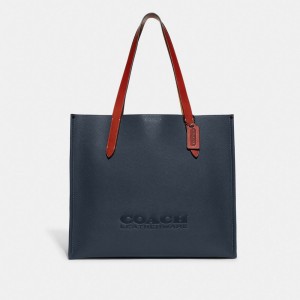 Coach Relay Tote Bag Blauw | COH866663