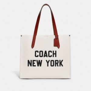 Coach Relay Tote Bag With Graphic Gekleurd | COH865077