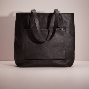 Coach Restored Metropolitan Soft Tote Grijs Zwart | COH866651