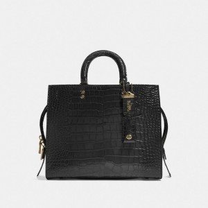 Coach Rogue Bag In Alligator Zwart | COH865164