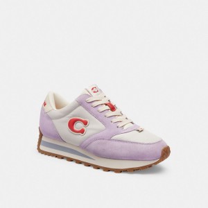 Coach Runner Sneaker Paars Gekleurd | COH865821