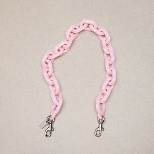 Coach Short Chain Strap Lichtroze Gekleurd | COH866427