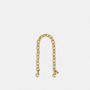 Coach Signature Link Chain Strap Goud | COH866463