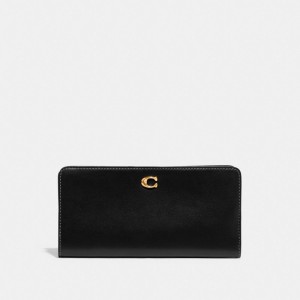 Coach Skinny Wallet Zwart | COH865503