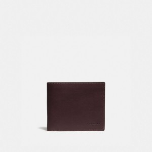 Coach Slim Billfold Wallet Bruin | COH866694