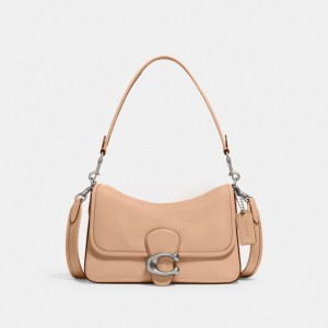 Coach Soft Tabby Shoulder Bag Zilver | COH865234