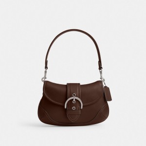 Coach Soho Bag In Regenerative Leather Zilver | COH864749