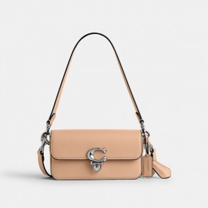 Coach Studio Baguette Bag Zilver | COH864753