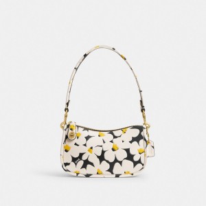 Coach Swinger Bag 20 With Floral Print Gekleurd | COH864964