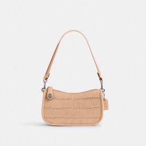 Coach Swinger Bag 20 Zilver | COH864822