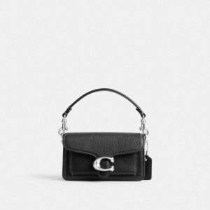 Coach Tabby Bag 12 Zilver Zwart | COH865286