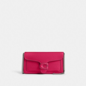 Coach Tabby Chain Clutch Zilver | COH865315