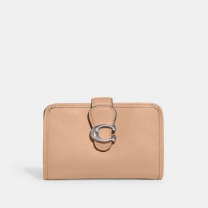 Coach Tabby Medium Wallet Zilver | COH865491