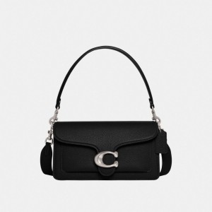 Coach Tabby Shoulder Bag 26 Zilver Zwart | COH864761
