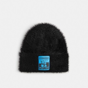 Coach The Lil Nas X Drop Beanie Zwart | COH867036