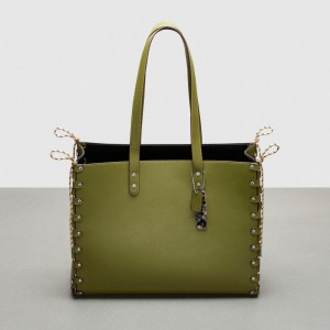 Coach The Re Laceable Tote: Large Olijfgroen Groen | COH866640