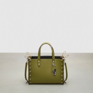 Coach The Re Laceable Tote: Medium Olijfgroen Groen | COH866639