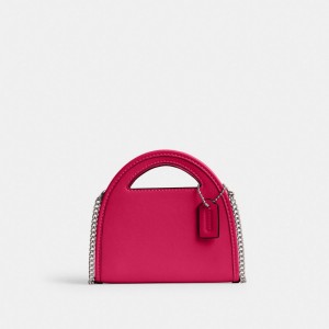 Coach Top Handle Card Case Zilver | COH865573