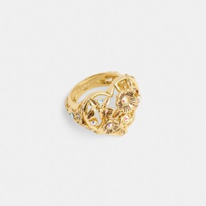 Coach Vintage Heart Ring Goud | COH866167